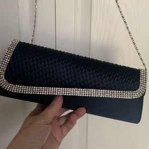 Navy Blue Evening Bag